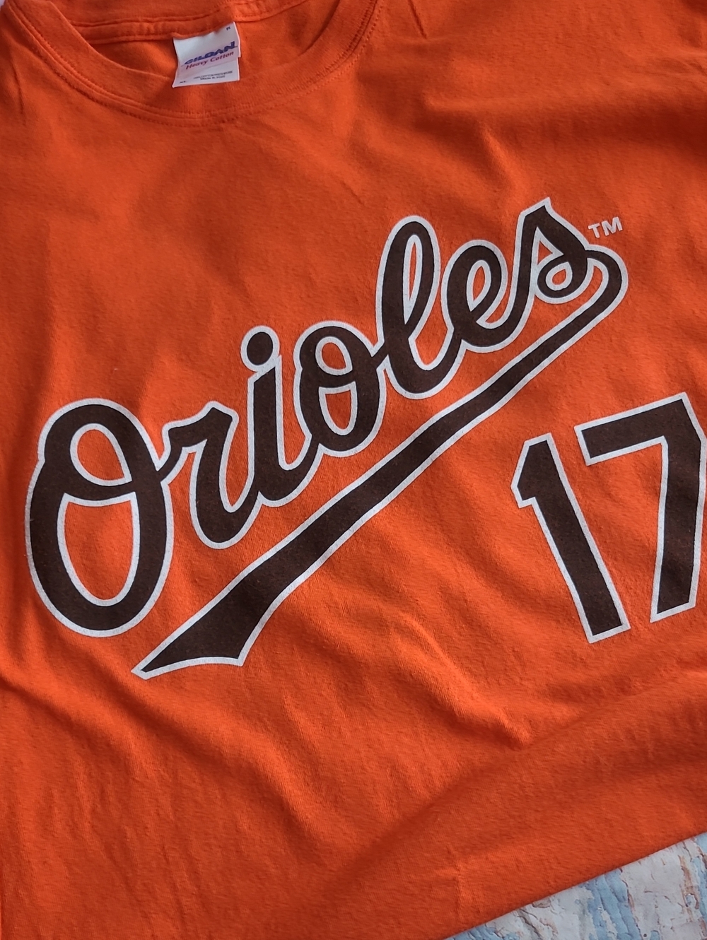 Baltimore Orioles #17 Huff XL